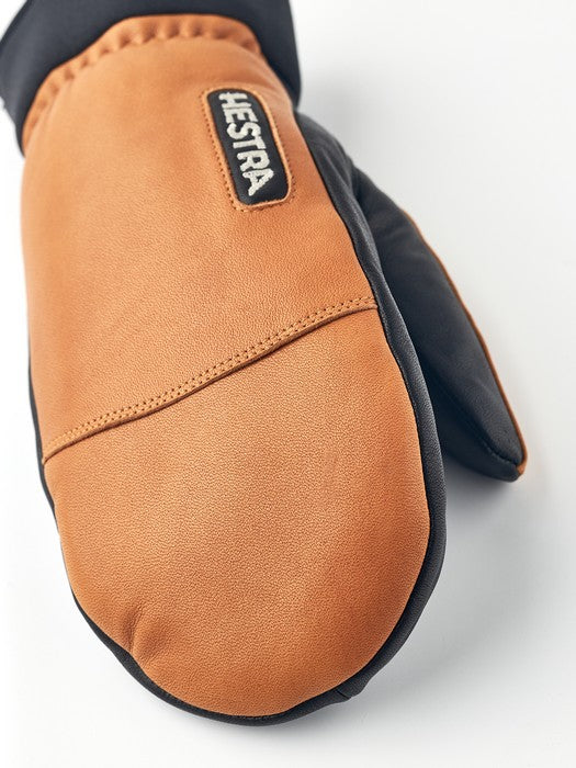 Army Leather Wool Terry -mitt