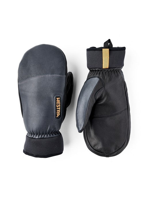 Army Leather Wool Terry -mitt