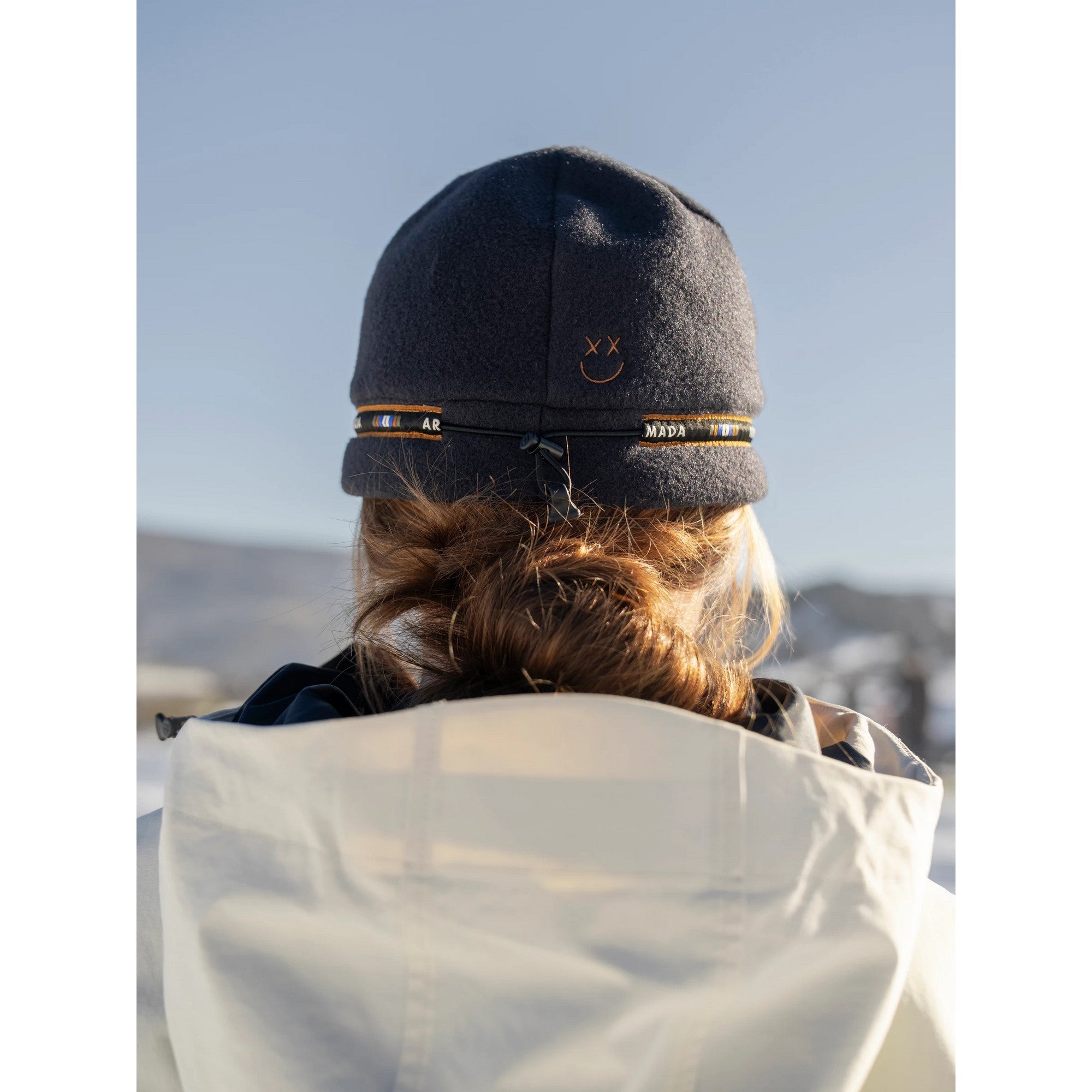 Cord Lock Fleece Beanie