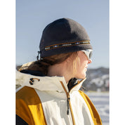 Cord Lock Fleece Beanie