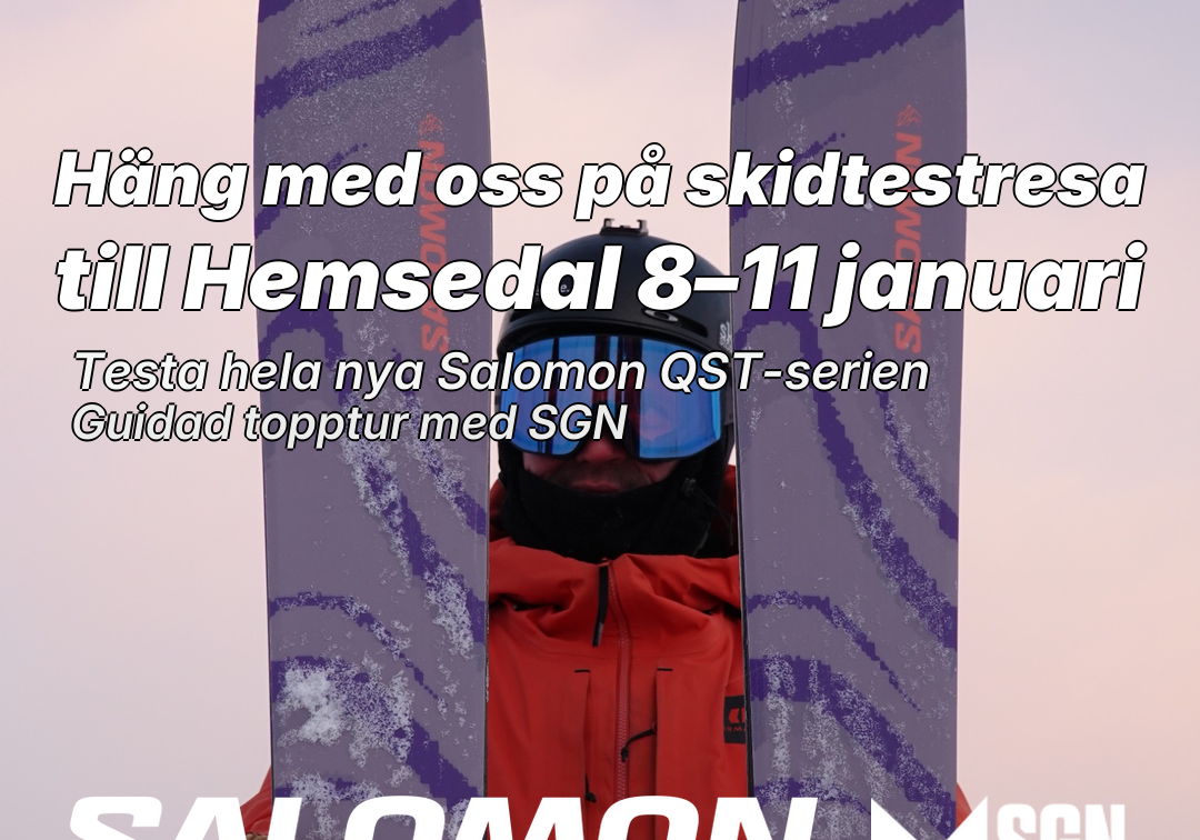 Skidtestresa till Hemsedal 8-11 jan