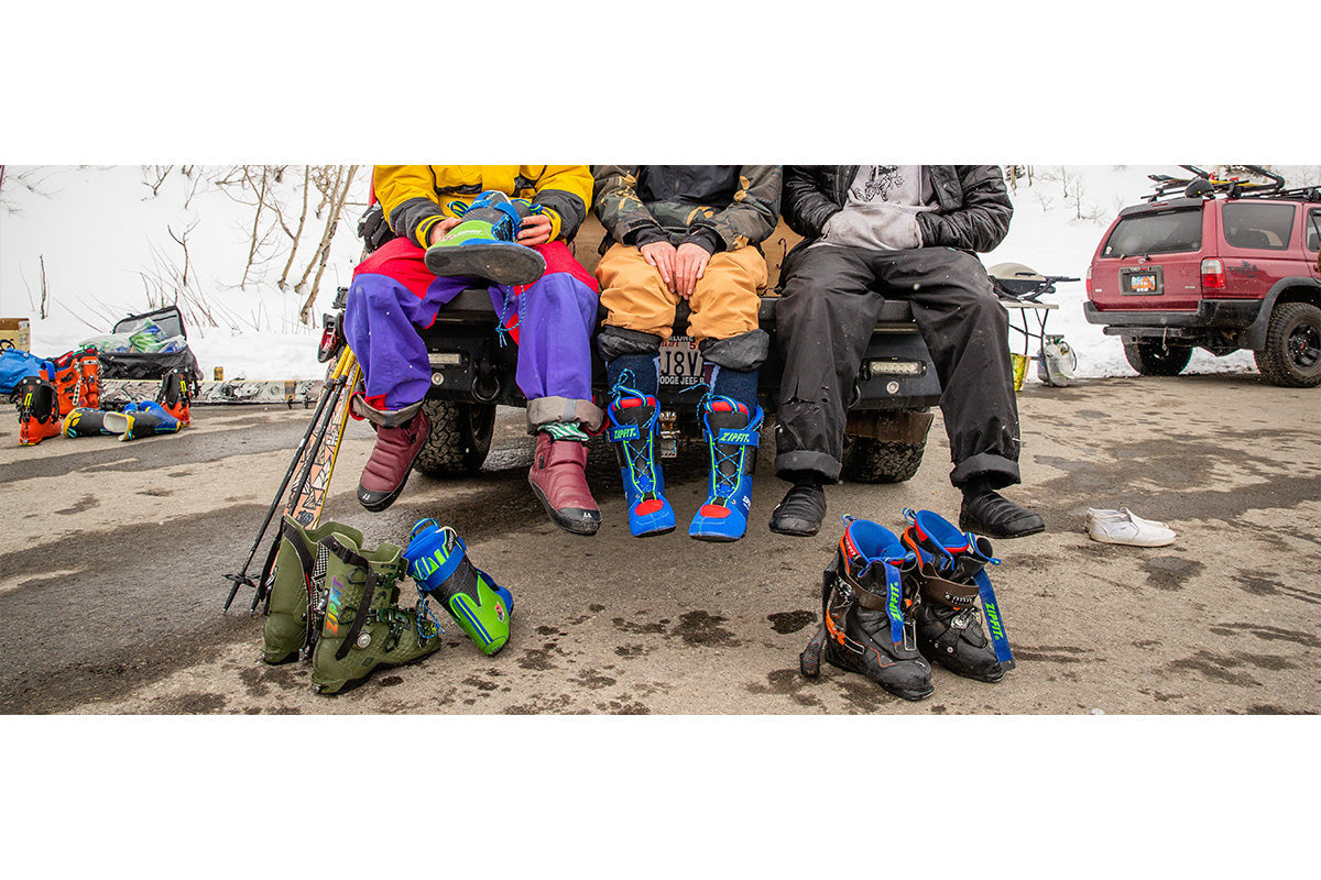 Hur ska pjäxor sitta?