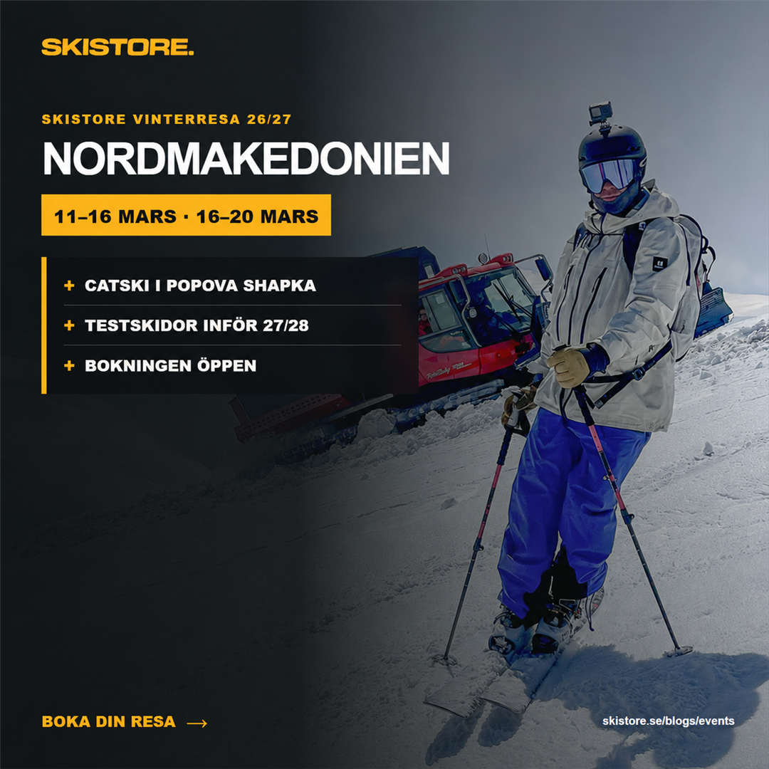 Boka catski i Nordmakedonien – 11–16 mars eller 16–20 mars 2027