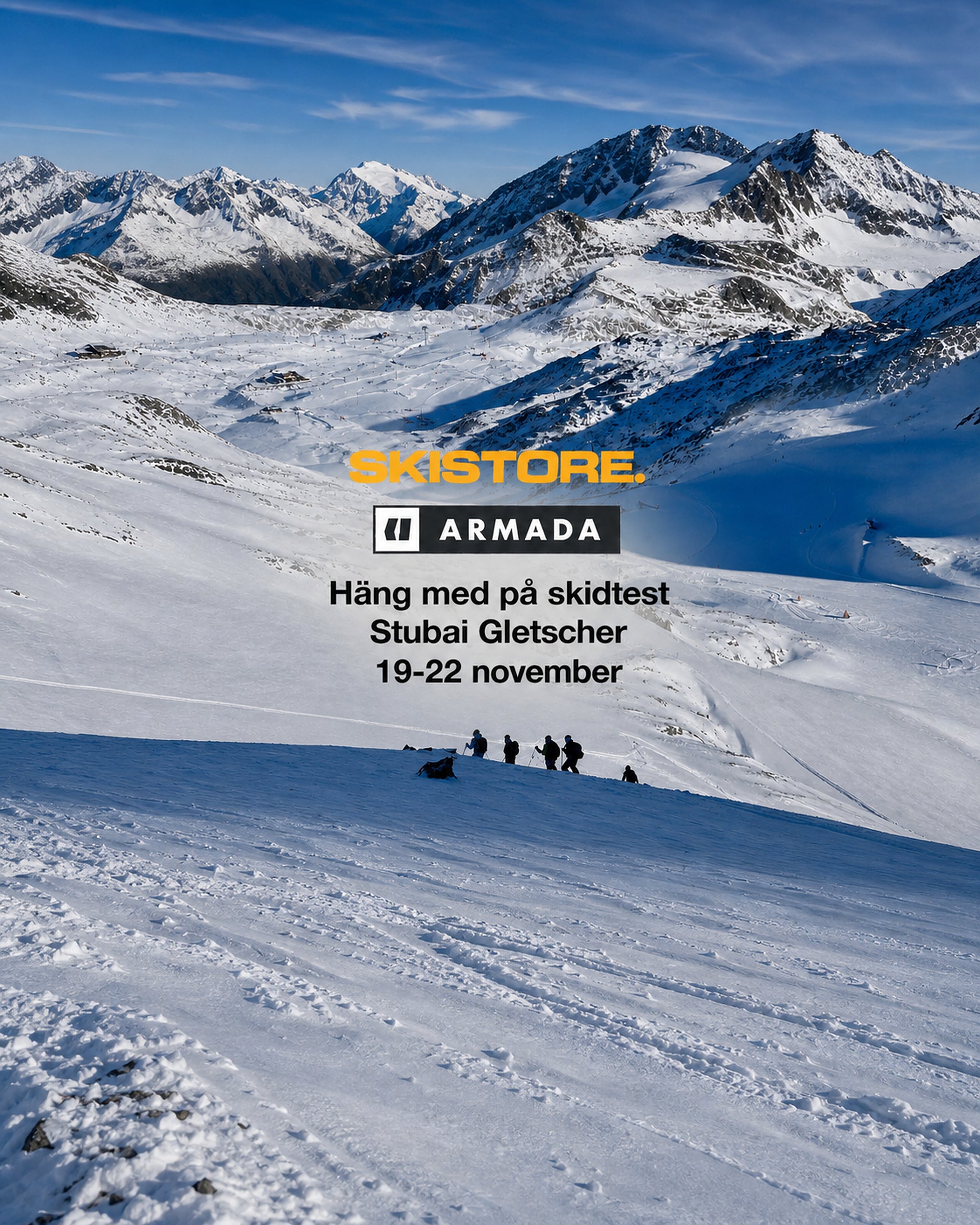 Skidtestresa till Stubaier Gletscher 19-22 nov