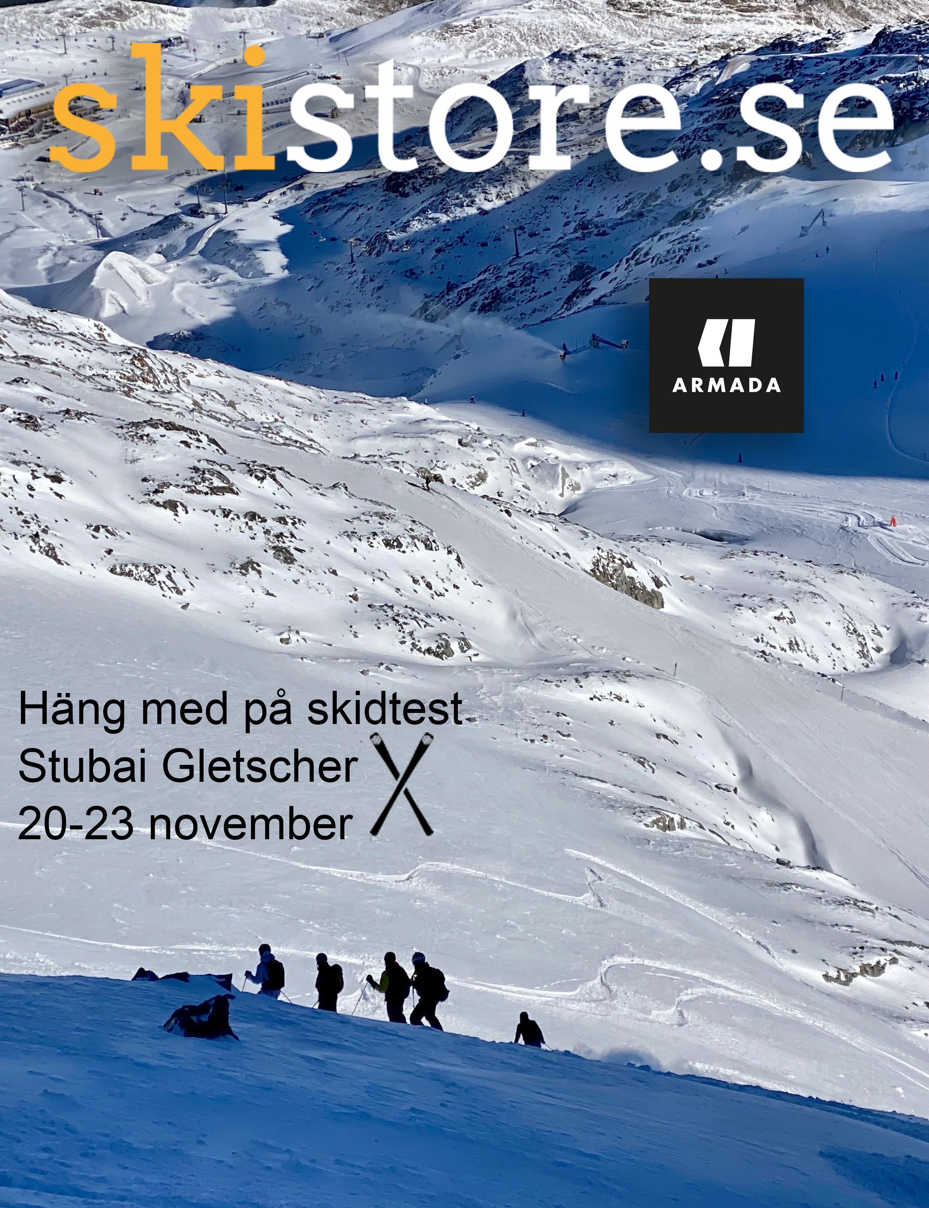 Skidtestresa till Stubaier Gletscher 20-23 nov