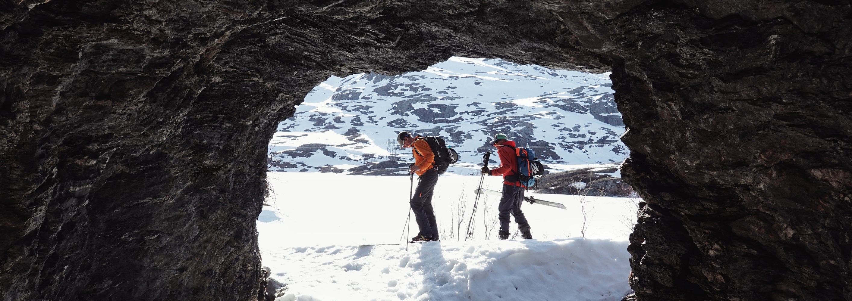 All mountain skidor