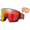 Oakley FLOW SCAPE L Matte Black w/PRIZM TORCH & Prizm Clear