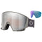 Oakley FLOW SCAPE L MATTE TITANIUM w/Prizm Black Iridium & Prizm Iced
