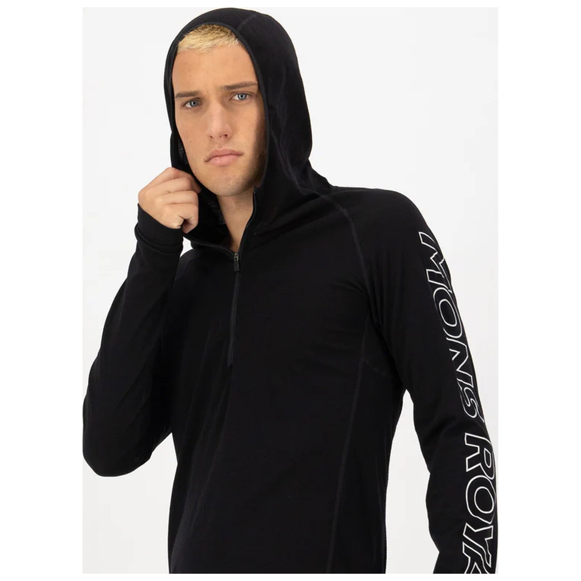 Temple Merino Long Sleeve Hood M