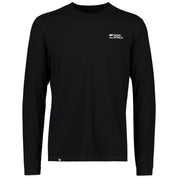 Mons Royale Cascade Merino Base Layer Long Sleeve M Black