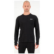 Mons Royale Cascade Merino Base Layer Long Sleeve M Black