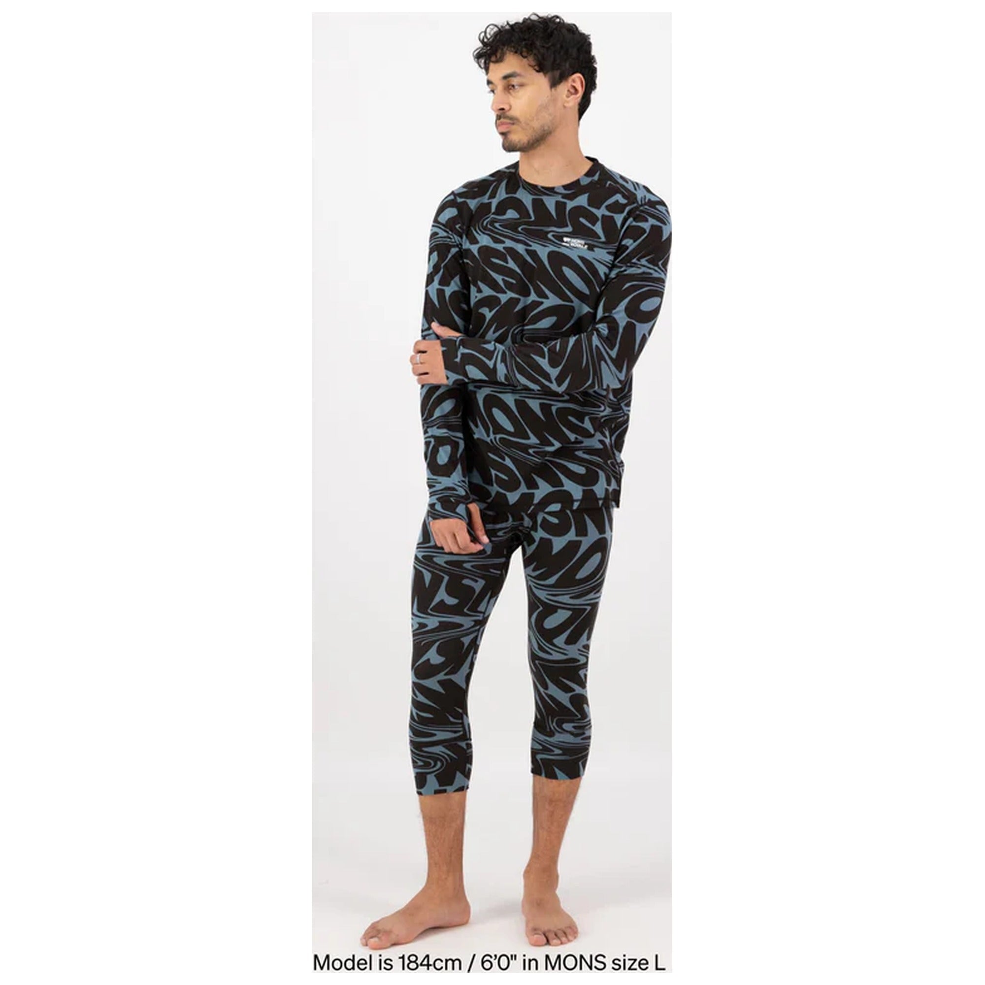 Cascade Merino Base Layer 3/4 Legging M