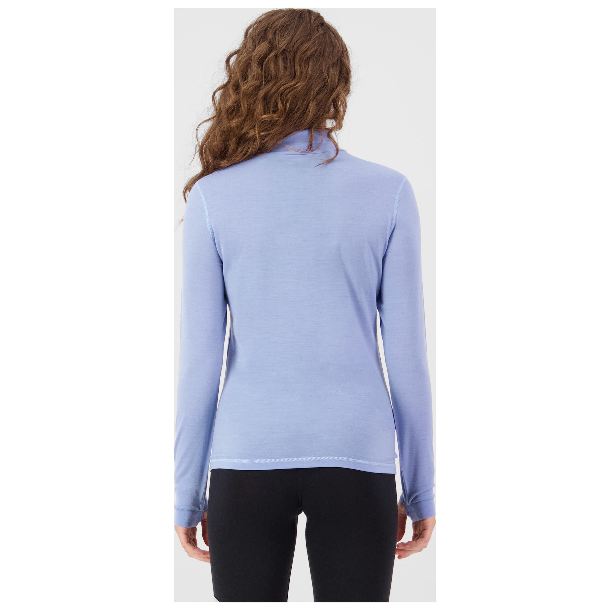 Cascade Merino Base Layer Mock Neck Long Sleeve W