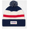 Mons Royale McCloud Merino Pom Pom Beanie SNOWFLAKE / NAVY