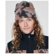 Mons Royale Pileup Wool Fleece Beanie MTN CAMO ORANGE