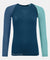 Ortovox 120 Comp Light Long Sleeve W Petrol Blue
