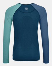 Ortovox 120 Comp Light Long Sleeve W Petrol Blue