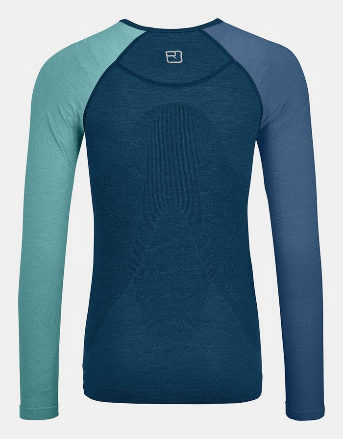 Ortovox 120 Comp Light Long Sleeve W Petrol Blue