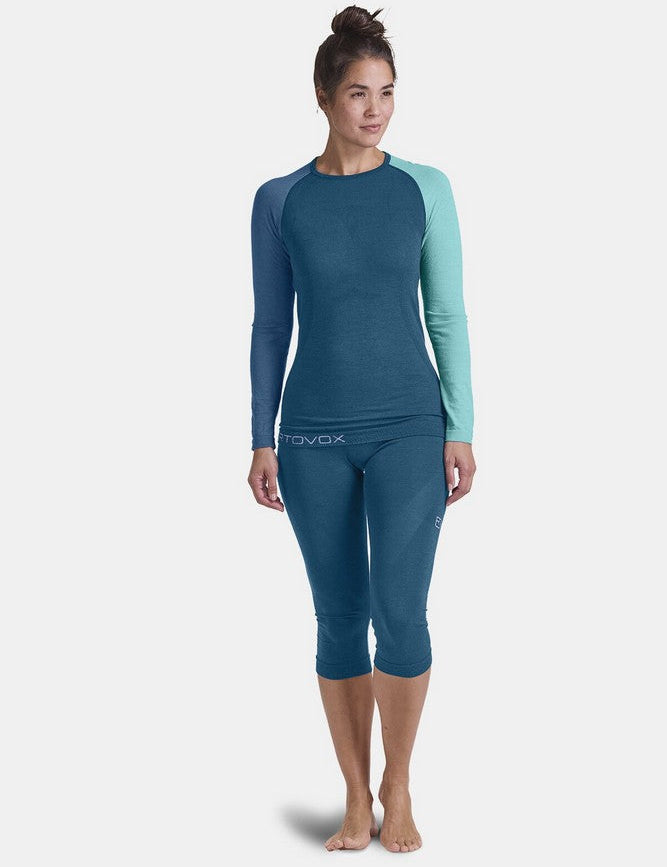 Ortovox 120 Comp Light Long Sleeve W Petrol Blue