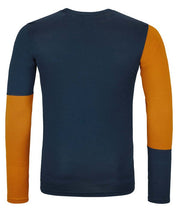 Ortovox 185 Rock'N'Wool Long Sleeve M Deep Ocean