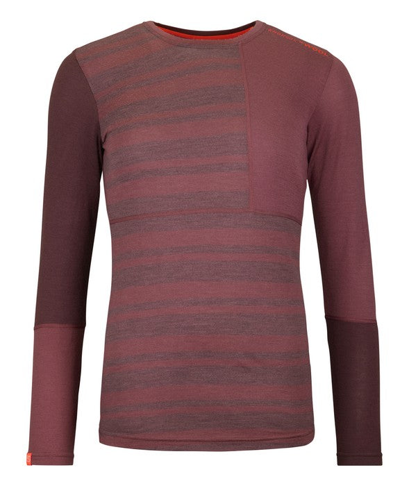 Ortovox 185 Rock'N'Wool Long Sleeve W Mountain Rose