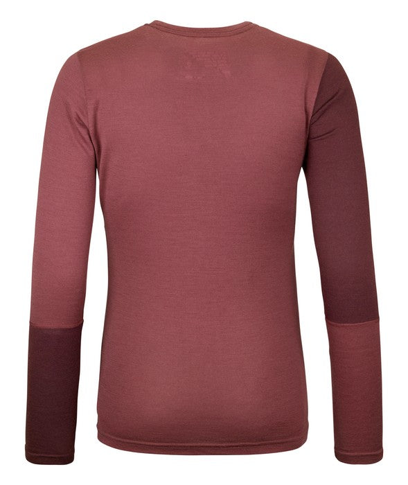 Ortovox 185 Rock'N'Wool Long Sleeve W Mountain Rose