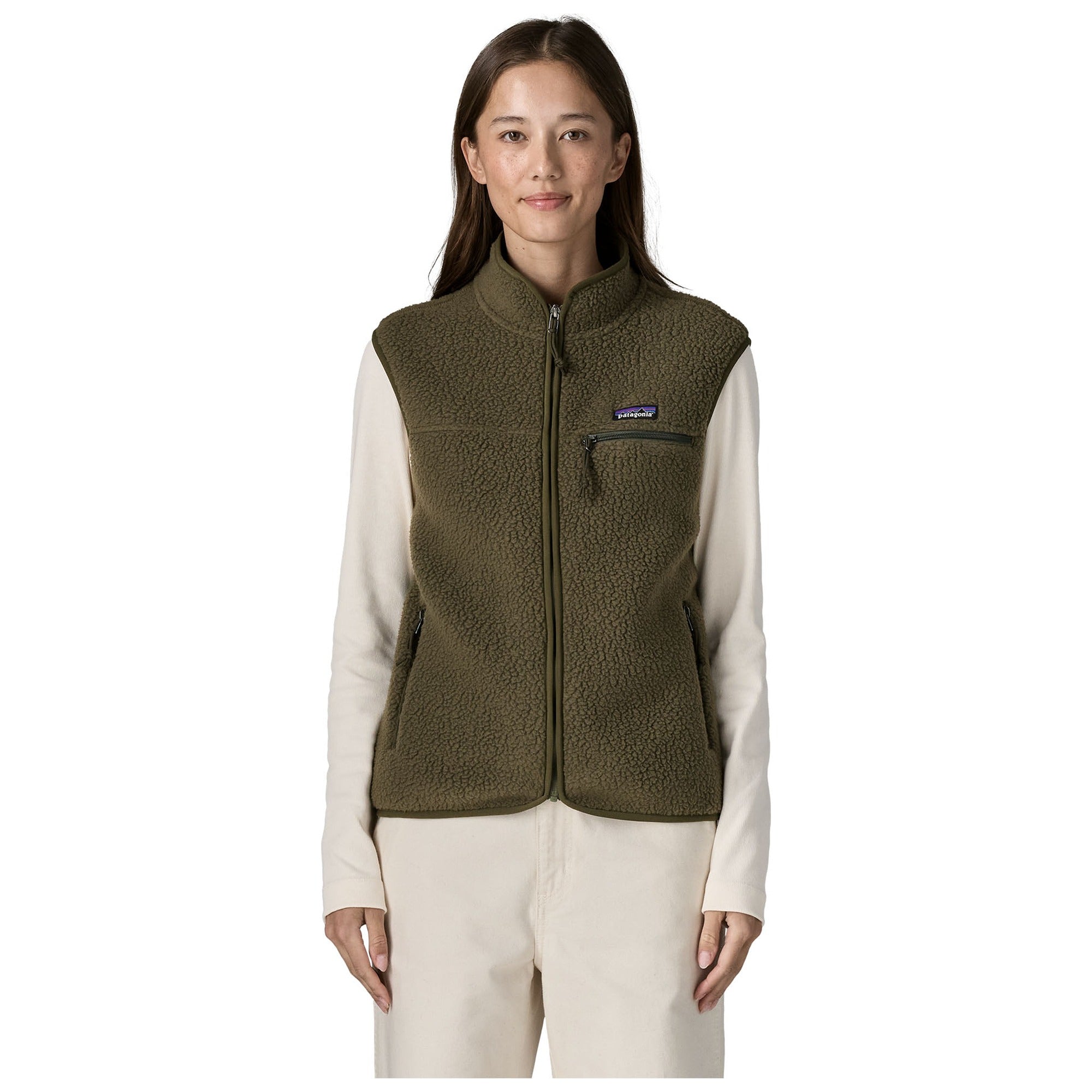 W's Retro Pile Vest