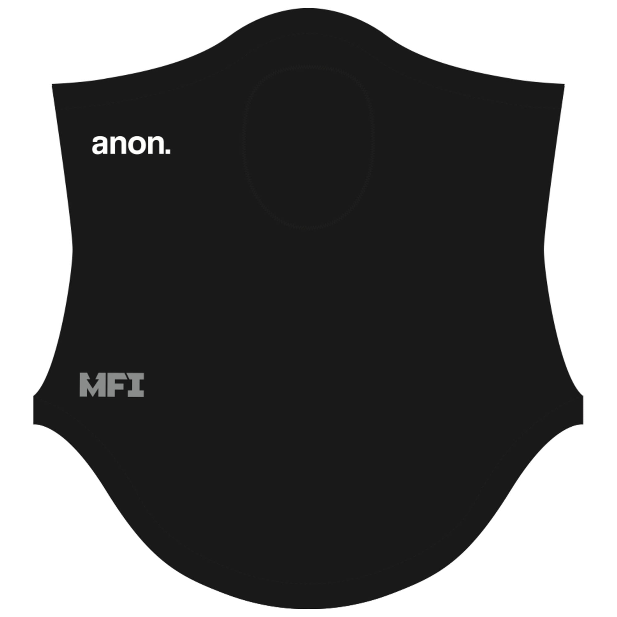 Anon MFI Midweight Neckwarmer Black + extralins