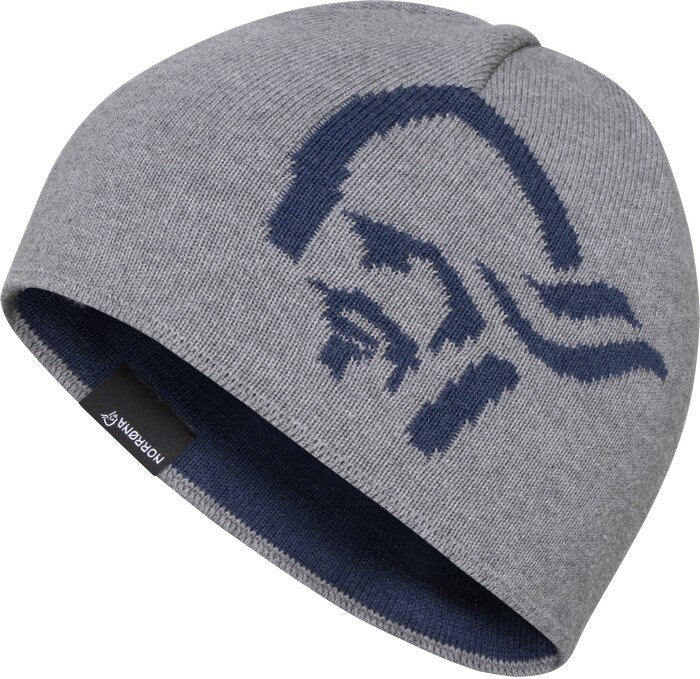 29 mid cotton logo Beanie Grey Melange