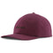 Patagonia Graphic Trad Cap TEXT LOGO: BERRY FIG