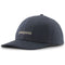 Patagonia Graphic Trad Cap TEXT LOGO: SMOLDER BLUE