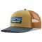 Patagonia P-6 Logo Trucker Hat LYNX TAN