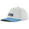 Patagonia P-6 Label Trad Cap BIRCH WHITE W/SHORE BLUE