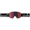 Scott React GRANITE BLACK/WHITE w/AMP RED CHROME S3 + AMP Aur