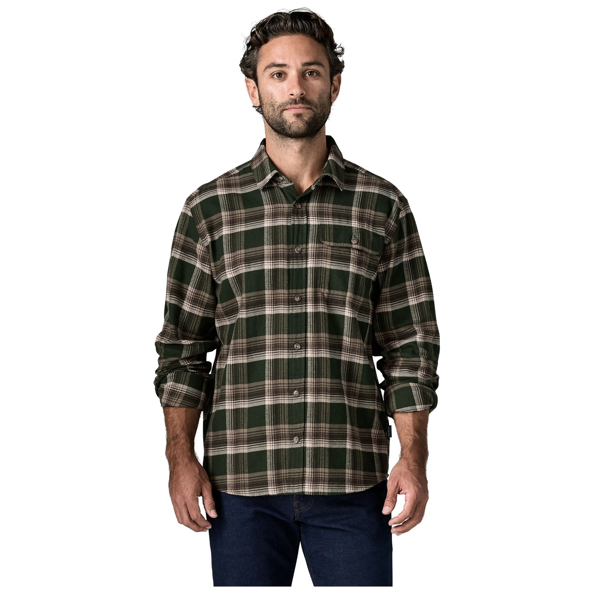 M's L/S LW Fjord Flannel Shirt