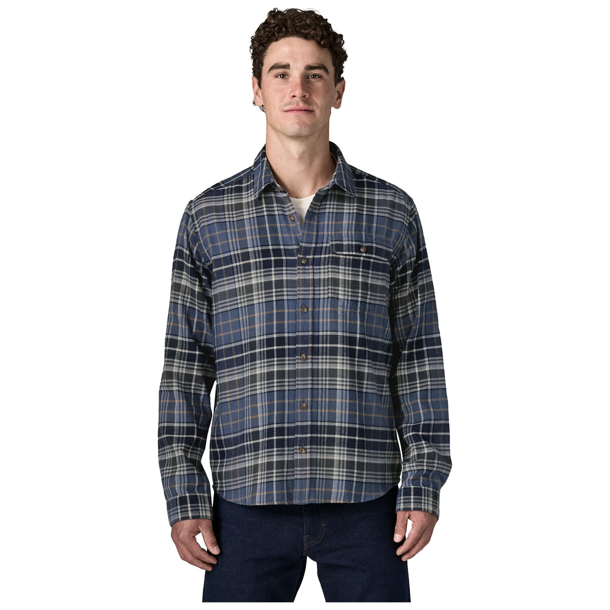 M's L/S LW Fjord Flannel Shirt