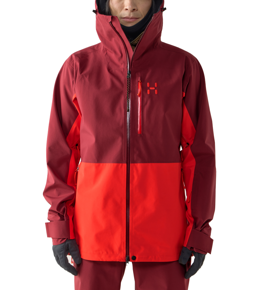 Alper Proof Jacket Men Carmine Red/Tech Red