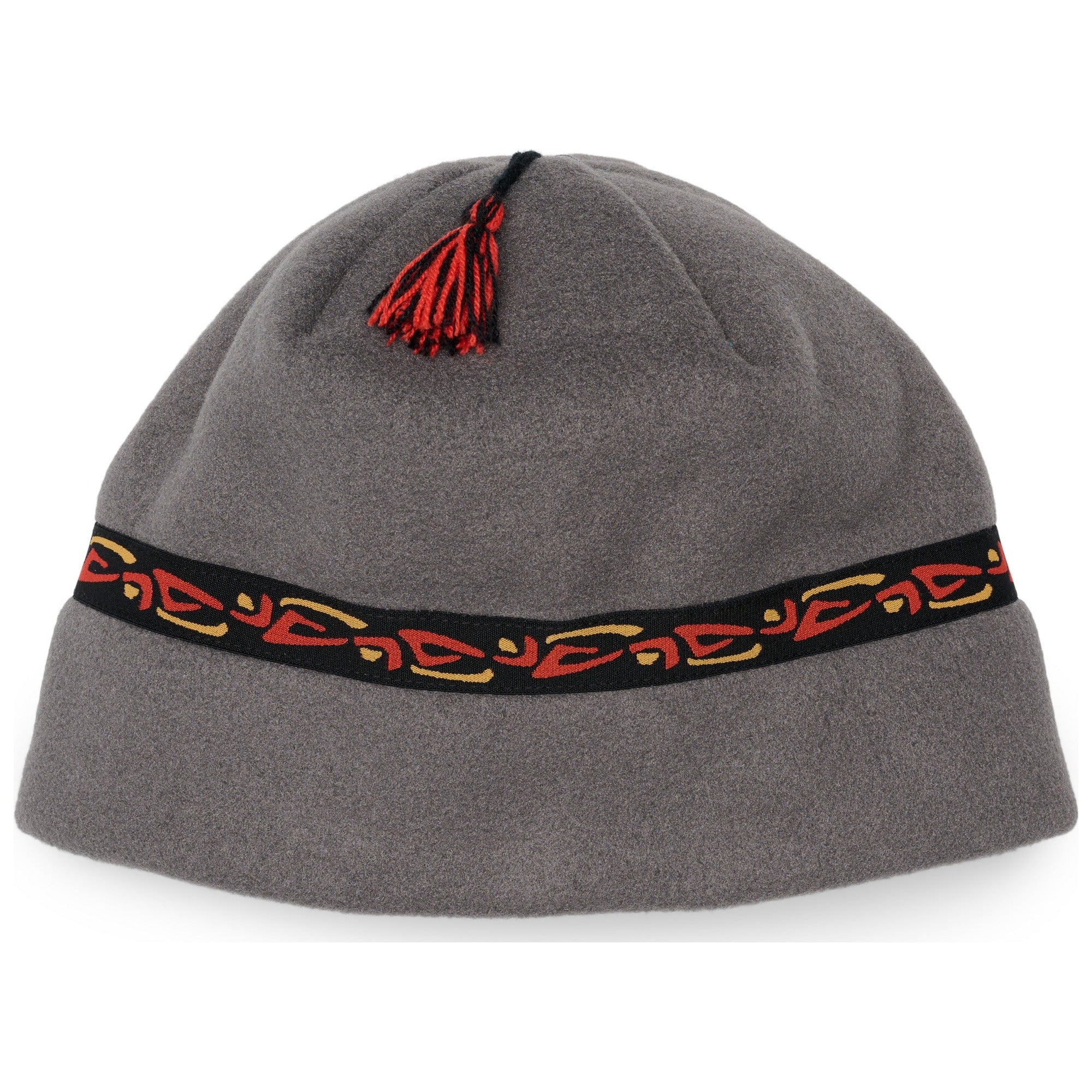 NORDIC FLEECE TASSEL BEANIE