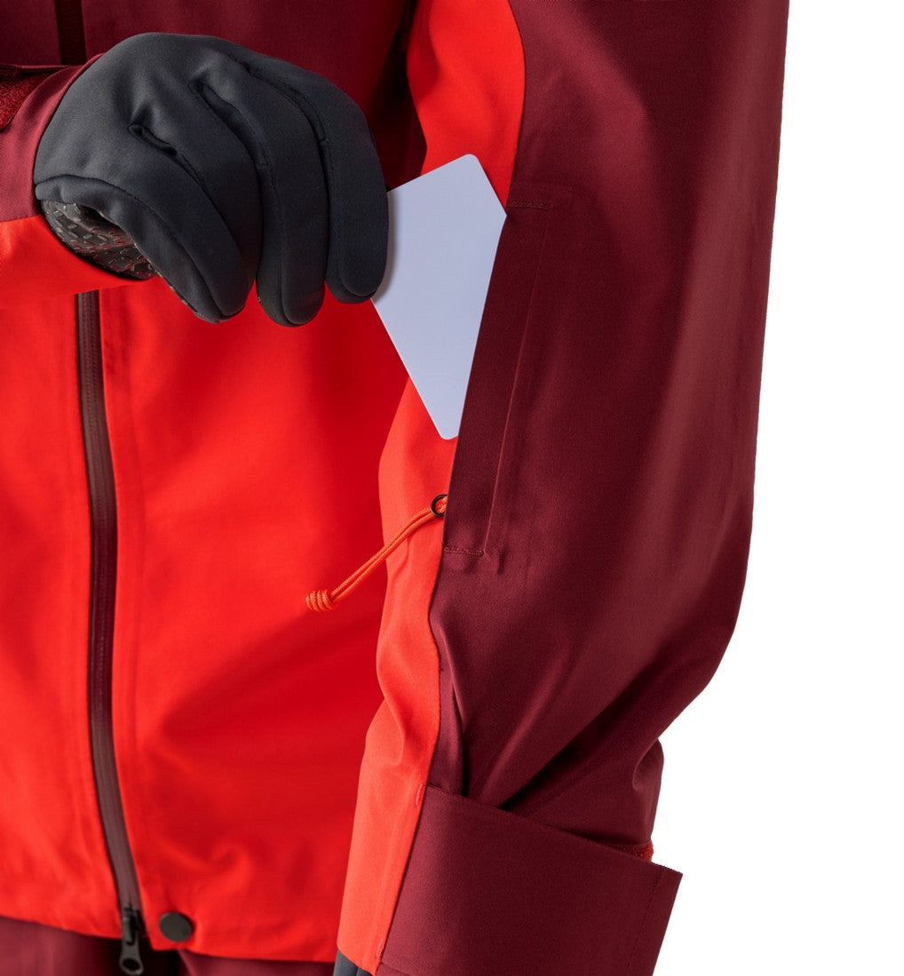 Haglöfs Alper Proof Jacket Men Carmine Red/Tech Red