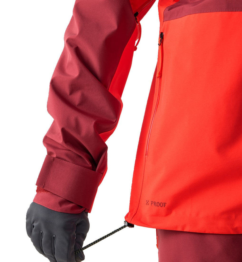 Haglöfs Alper Proof Jacket Men Carmine Red/Tech Red