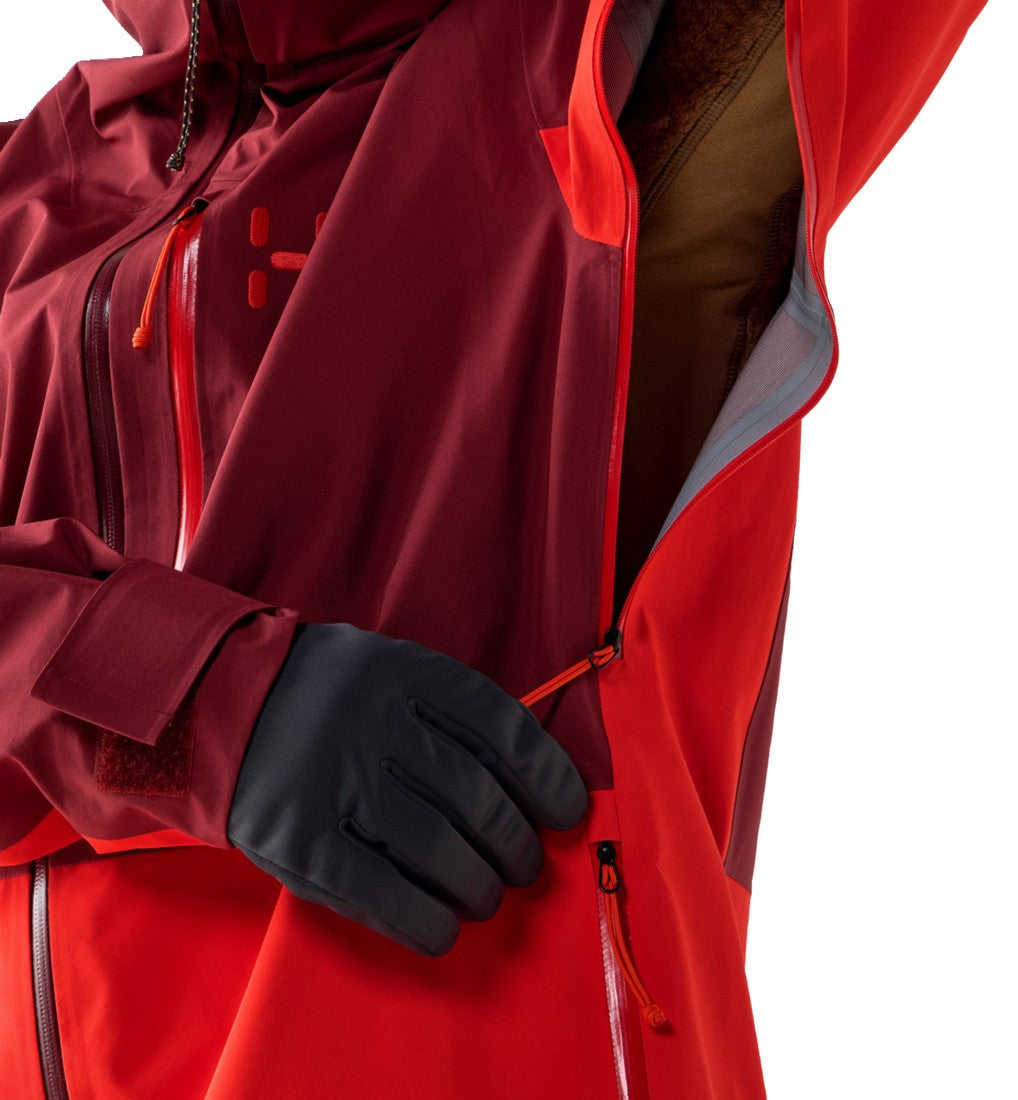 Haglöfs Alper Proof Jacket Men Carmine Red/Tech Red