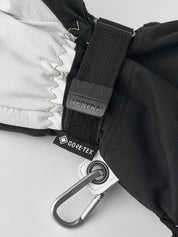 Hestra Army Leather Gore-Tex - 3 finger Black/Natural grey