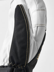 Hestra Army Leather Gore-Tex - 3 finger Black/Natural grey