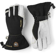 Hestra Army Leather Gore-Tex - 5 finger Black/Natural grey