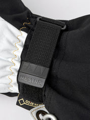 Hestra Army Leather Gore-Tex - 5 finger Black/Natural grey