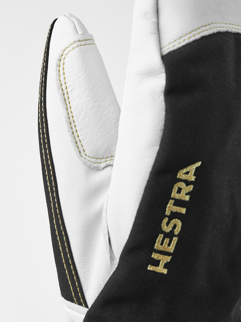 Hestra Army Leather Gore-Tex - mitt Black/Natural grey