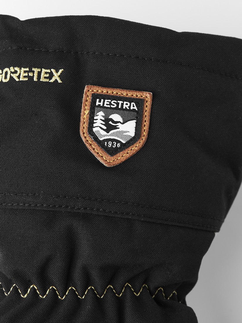 Hestra Army Leather Gore-Tex - mitt Black/Natural grey
