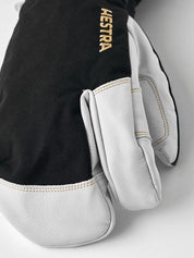 Hestra Army Leather Gore-Tex 3 finger Svart