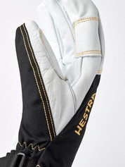 Hestra Army Leather Gore-Tex 5 finger Svart