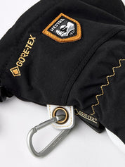 Hestra Army Leather Gore-Tex 5 finger Svart